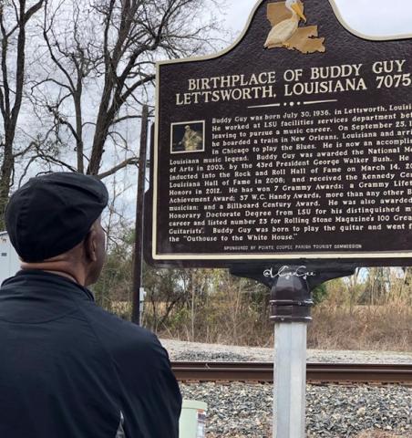 Buddy Guy Historic Markers Pointe Coupee