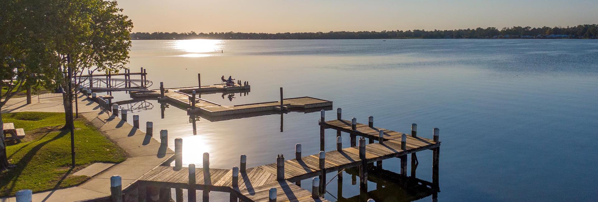 Floating docks, Pointe Coupee